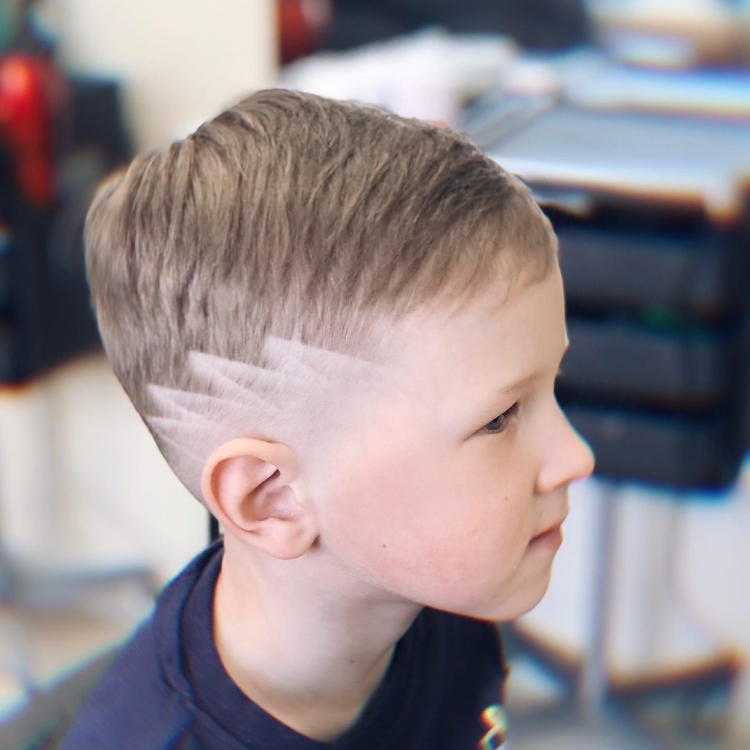 Волна стрижка детская