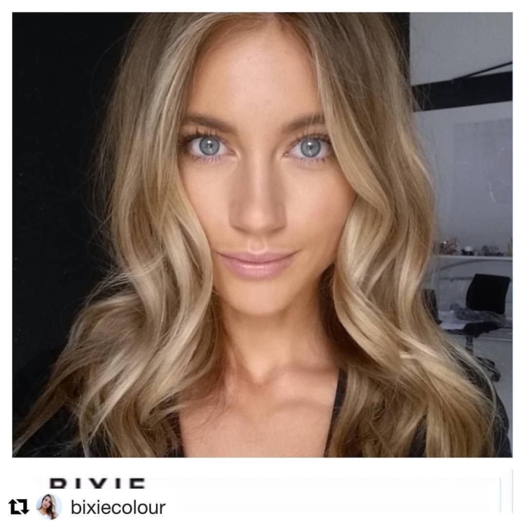 Натуральный блонд цвет волос