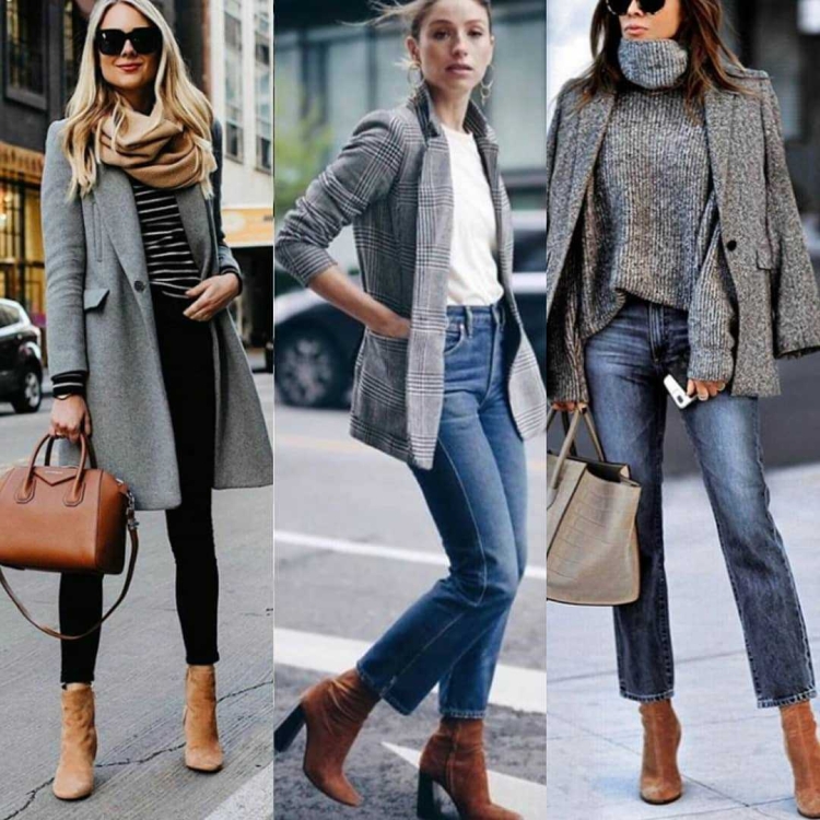 Зимний Кэжуал стиль