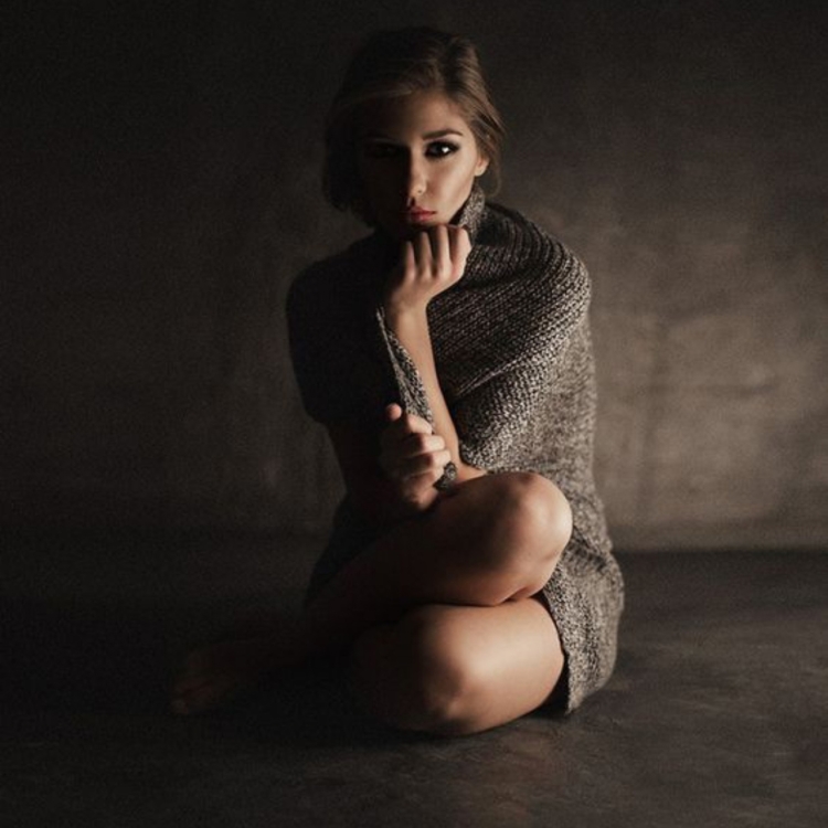 Портретная съемка в студии