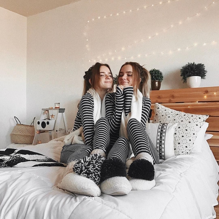 Домашняя фотосессия с подругой