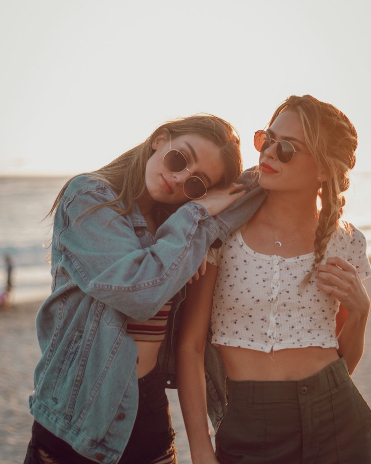 Фотосессия подруг