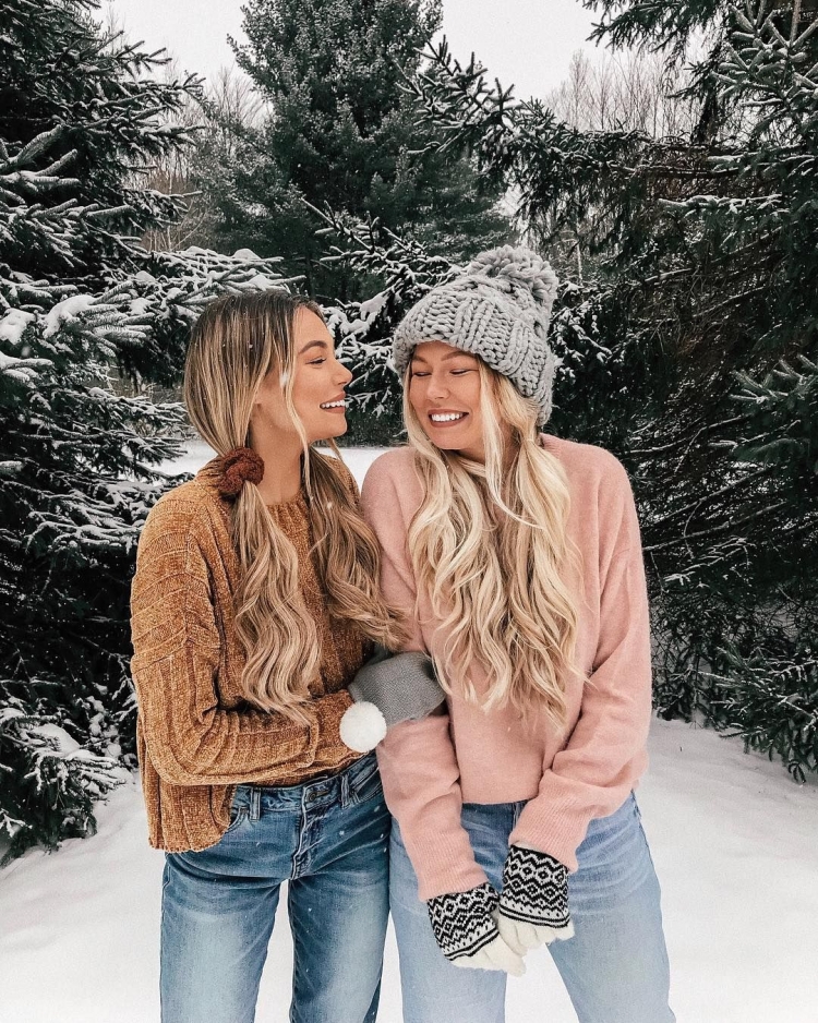 Подруги зимой