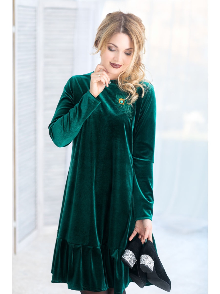 Бархатное платье Camelia