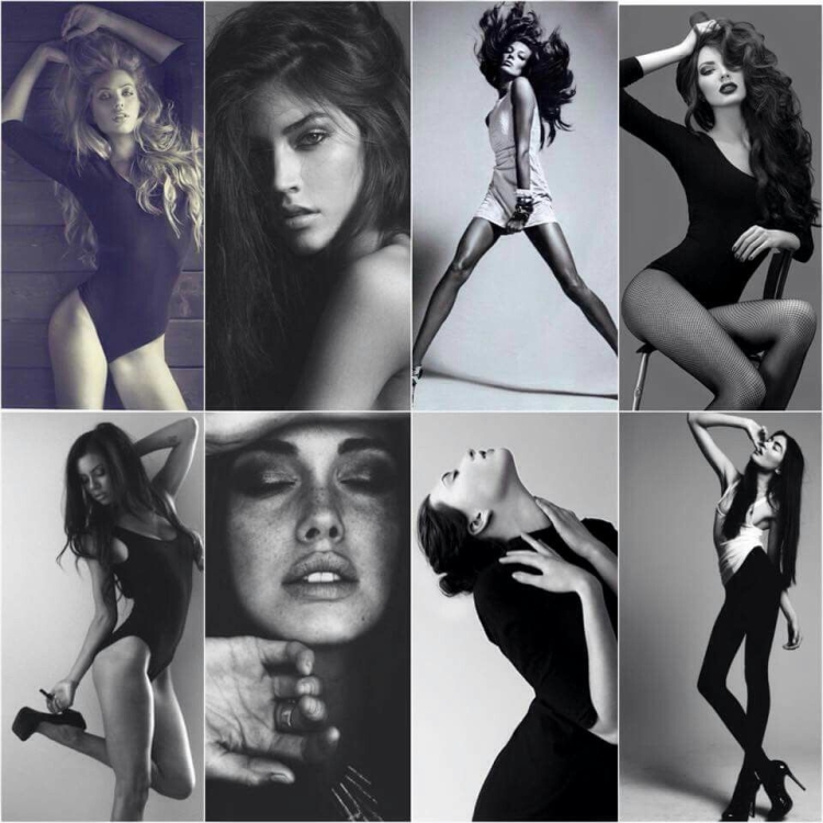 Варианты фотосессий для девушек