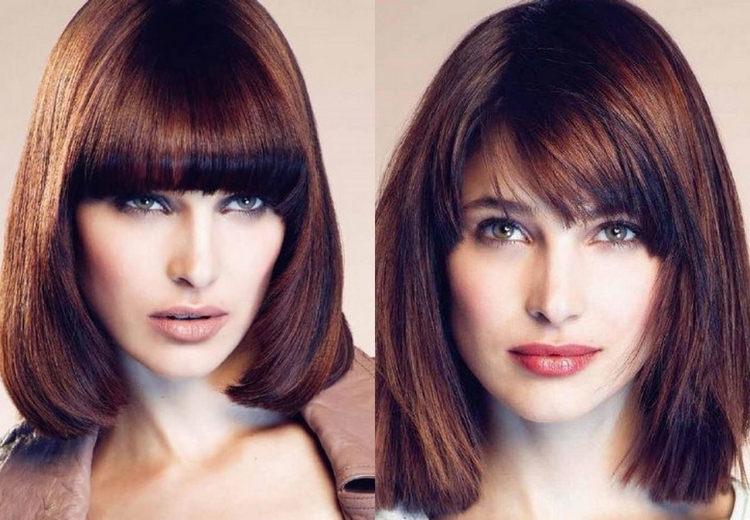 Стрижка Каскад каре сессон на средние