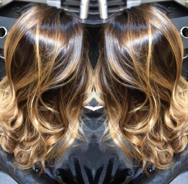 Шатуш балаяж омбре сомбре