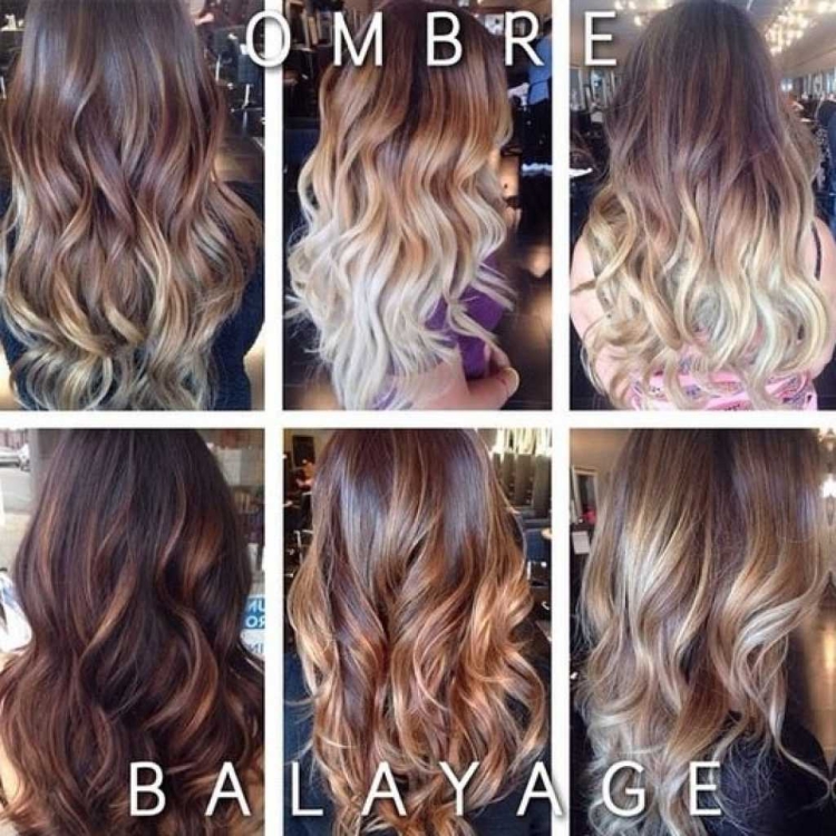 Техники окрашивания волос балаяж шатуш