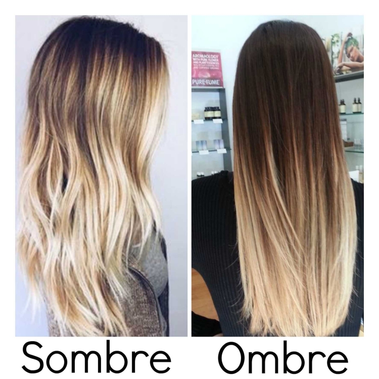 Шатуш балаяж омбре сомбре