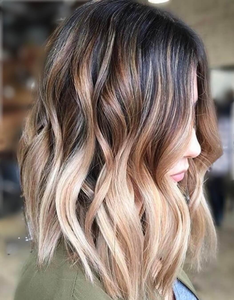 Балаяж омбре шатуш