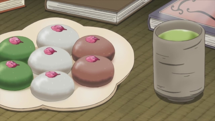 Еда Мотти аниме