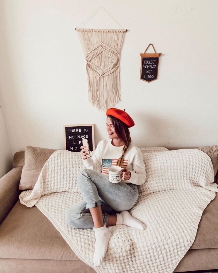 Фотосессия дома для инстаграма