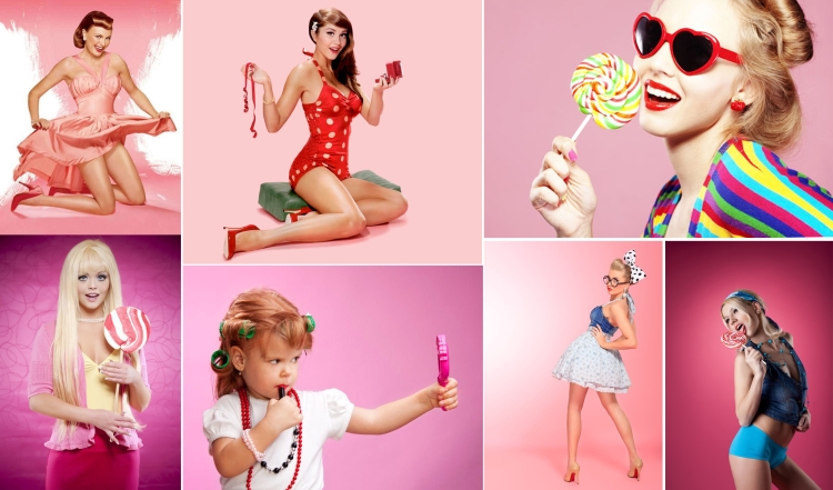 Необычные фотосессии в студии