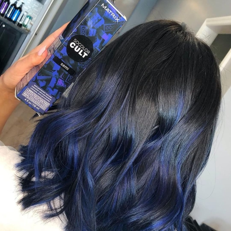 Матрикс синий краска