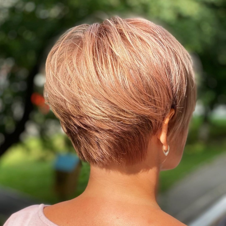 Градуированная стрижка Пикси Боб