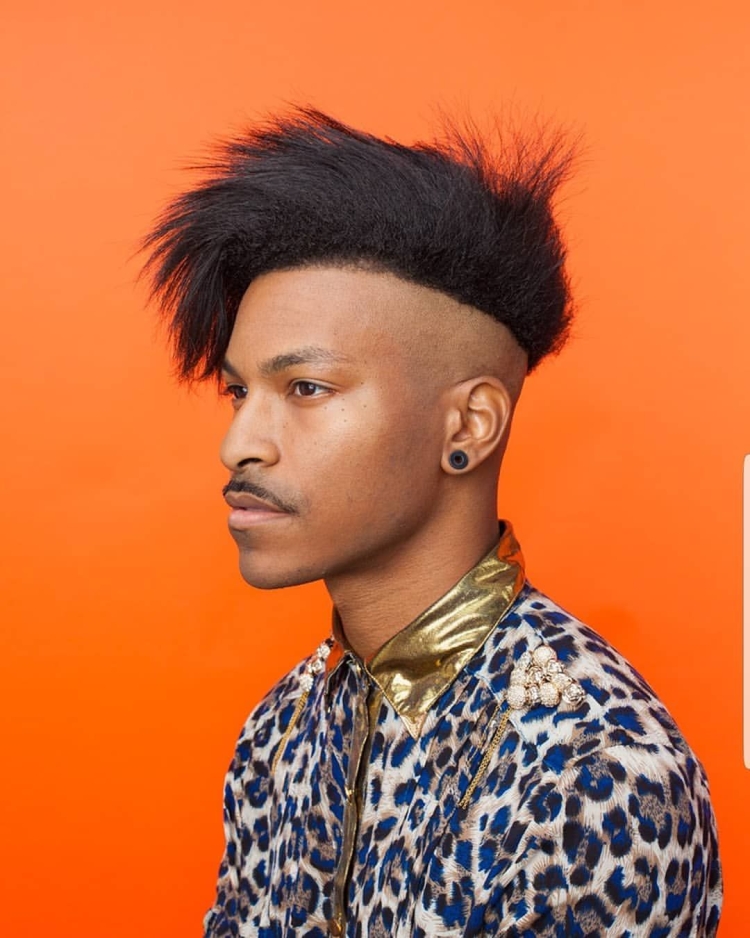 Экзотические прически мужские