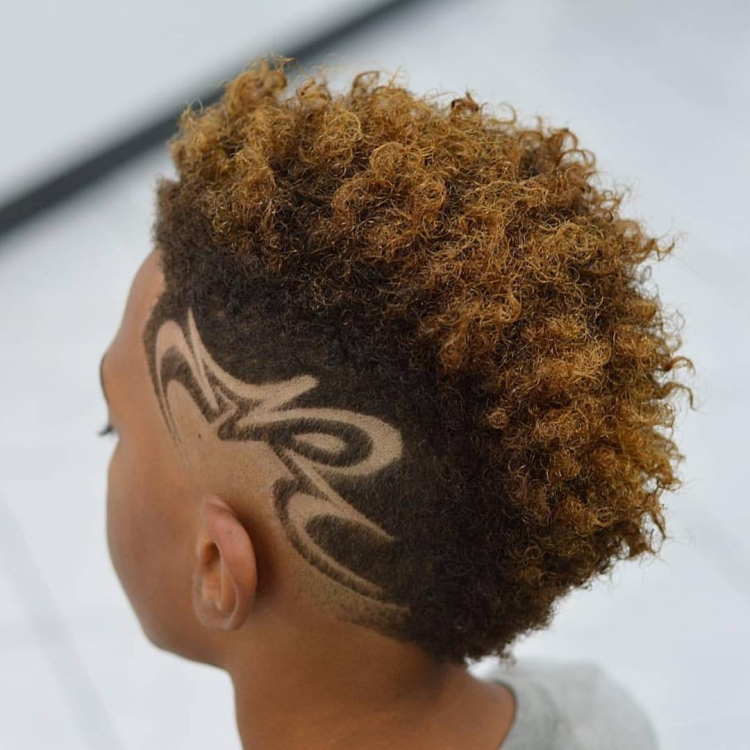 Прически на афро волосы мальчику