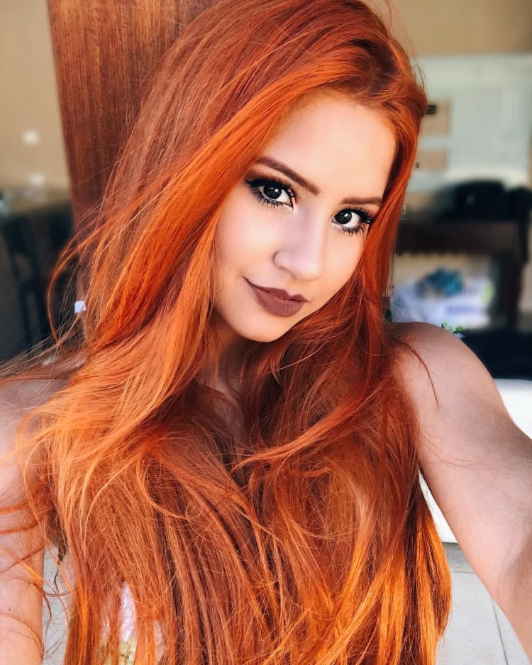 Рыжий цвет волос естественный