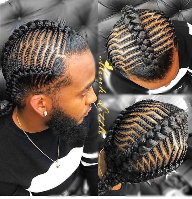 Сенегальские косички мужские