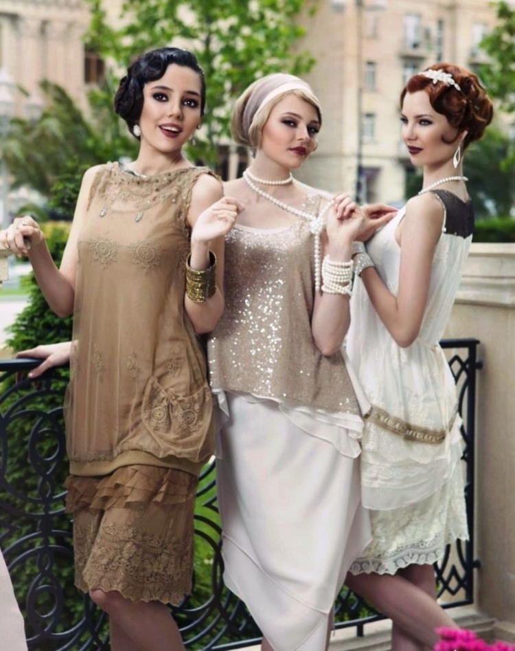 20е годы мода Великий Гэтсби