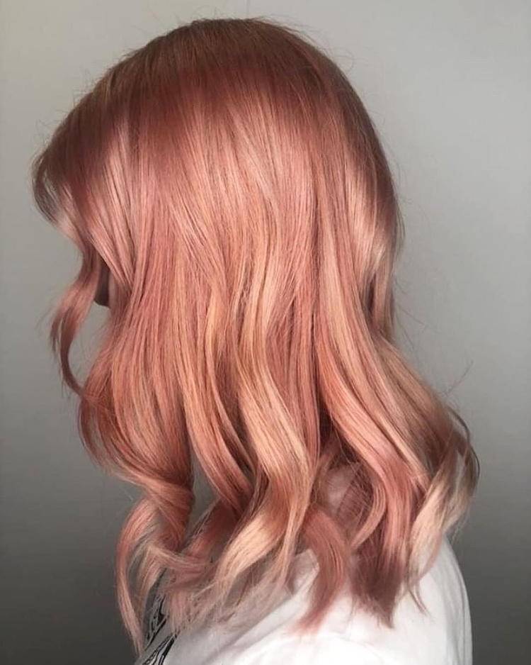 Wella Color розовое золото