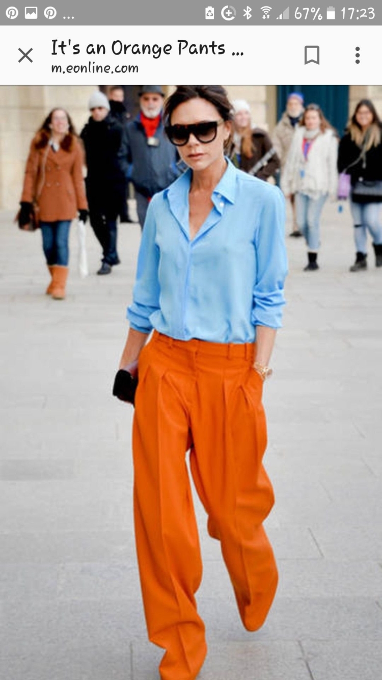 Брюки палаццо Бекхэм