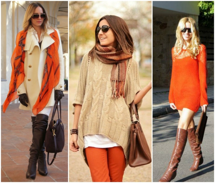 Цвета для рыжих в одежде