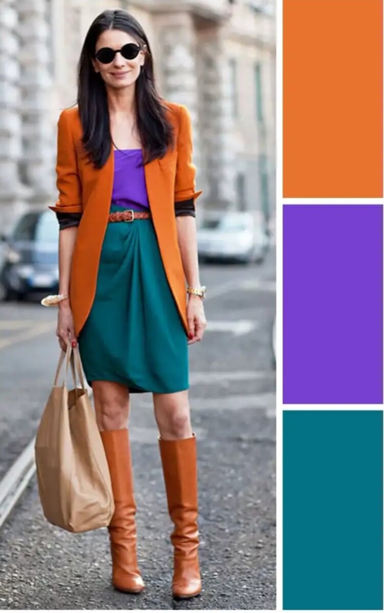 Сочетание цветов в тлпжде