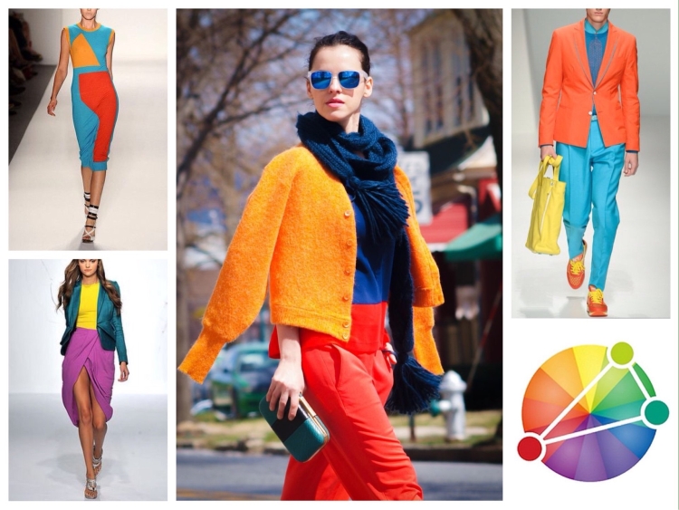 Необычные сочетания цветов в одежде