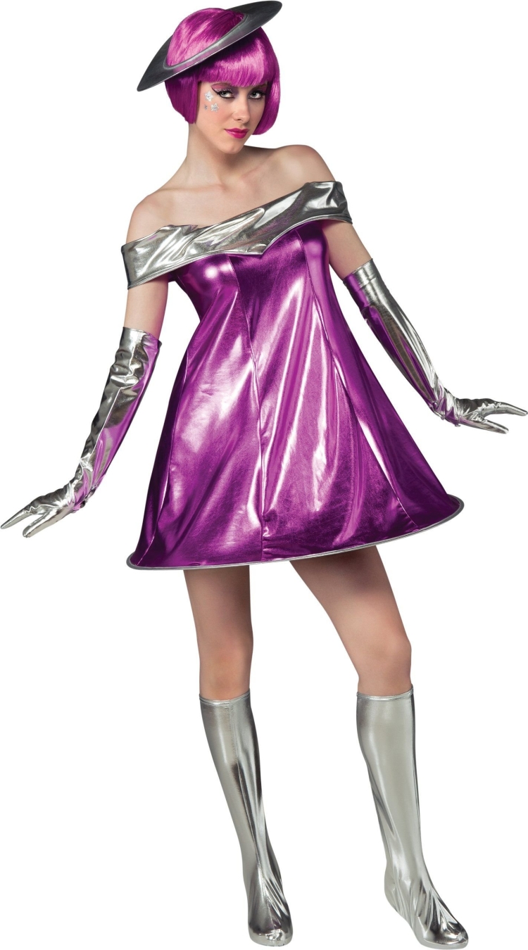 Костюм инопланетянки женский