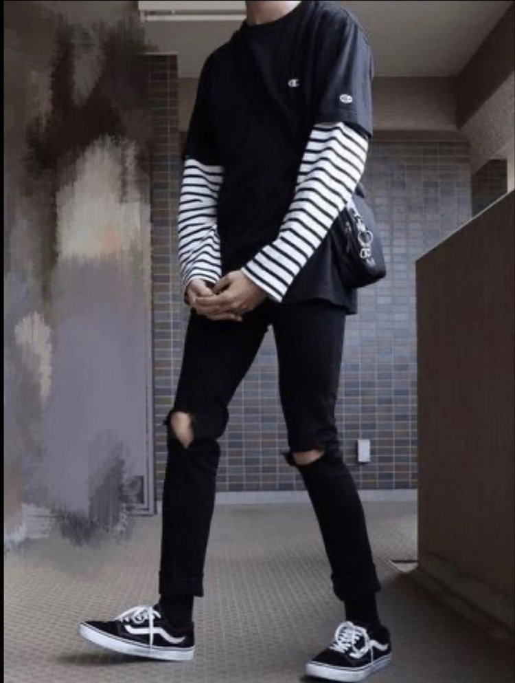 Корейский Грандж одежды для парней