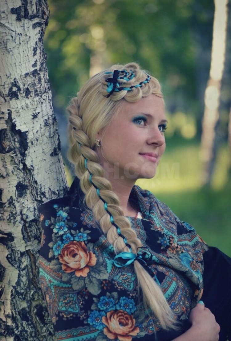 Анжелика Баршинова русская коса