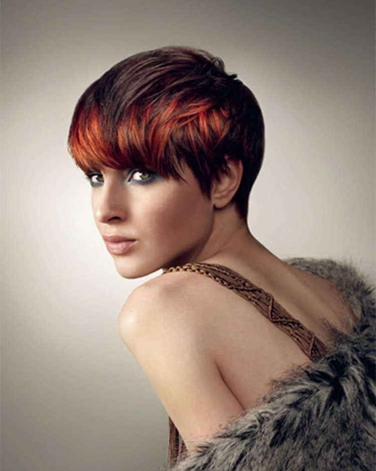 Стрижка шапочка асимметрия