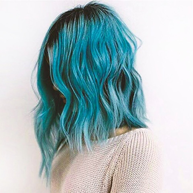 Бирюзовые волосы