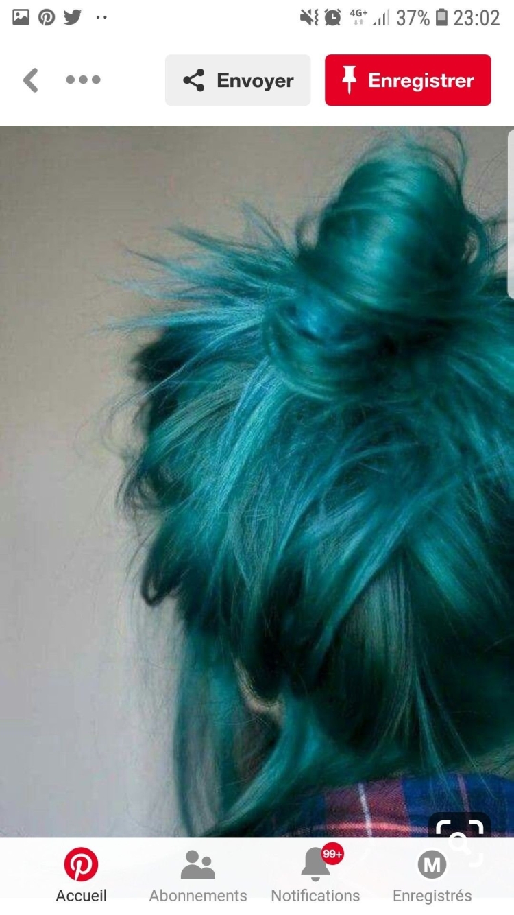 Бирюзовая краска для волос