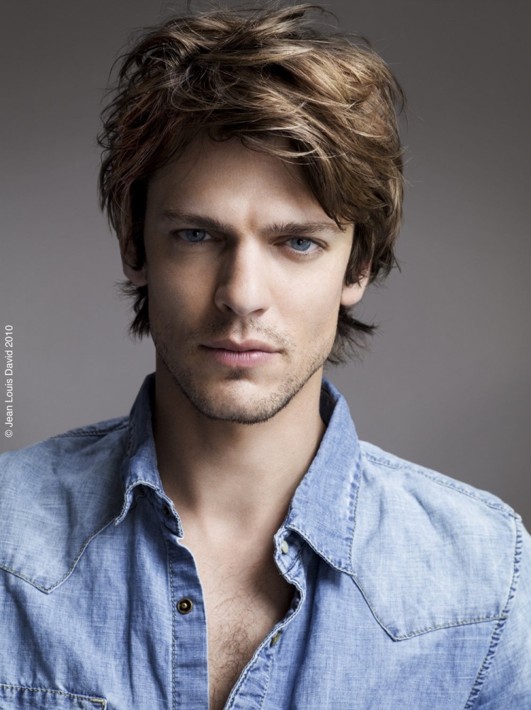 Мужские стрижки на полудлинные волосы