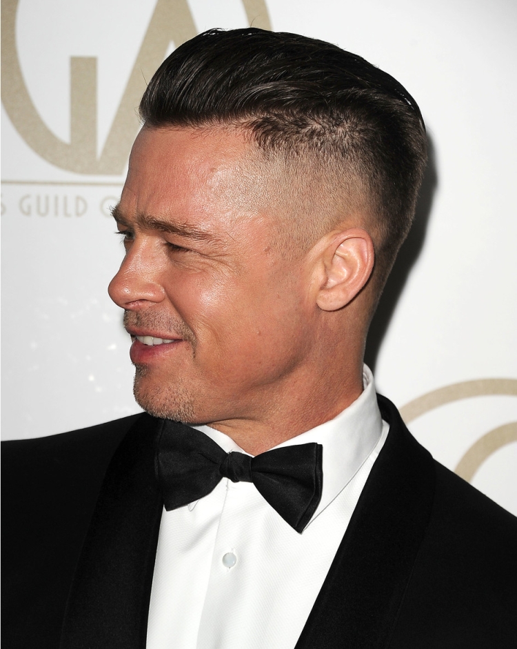 Undercut Брэд Питт