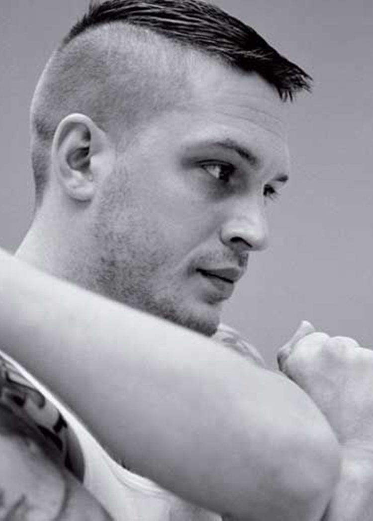 Андеркат Тома Харди стрижка