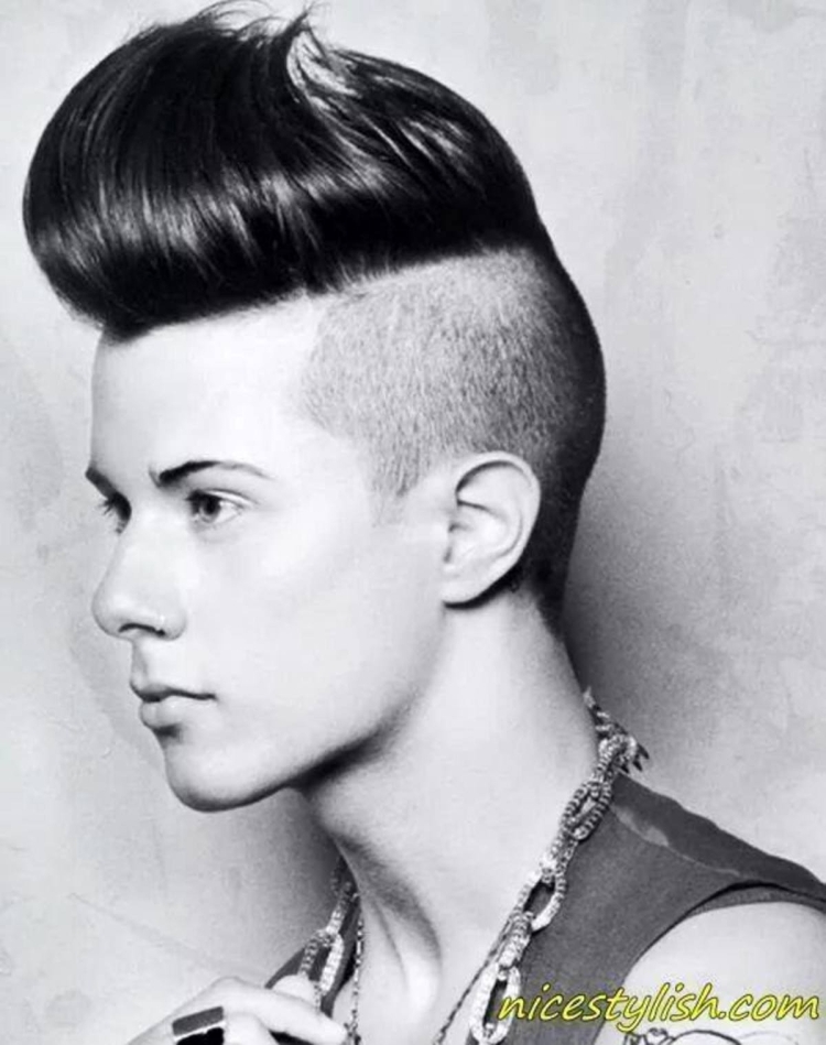 Авангардная стрижка мужская