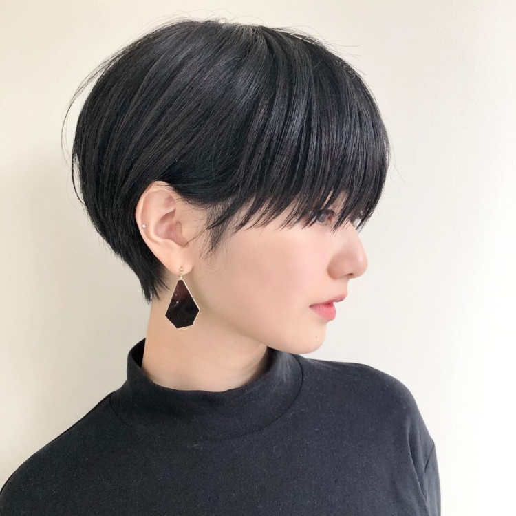 Pixie Bob с челкой стрижка Корея