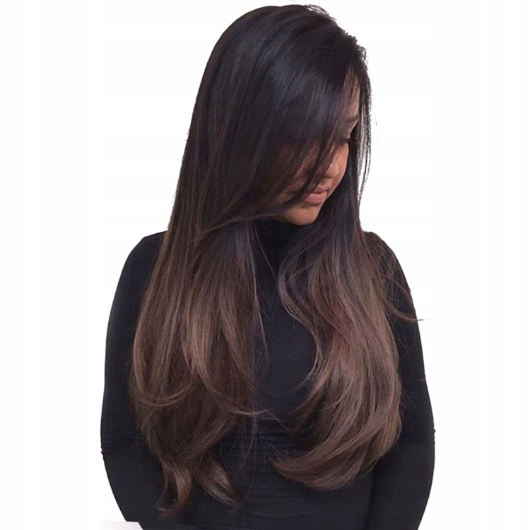 Стрижки на длинные темные волосы