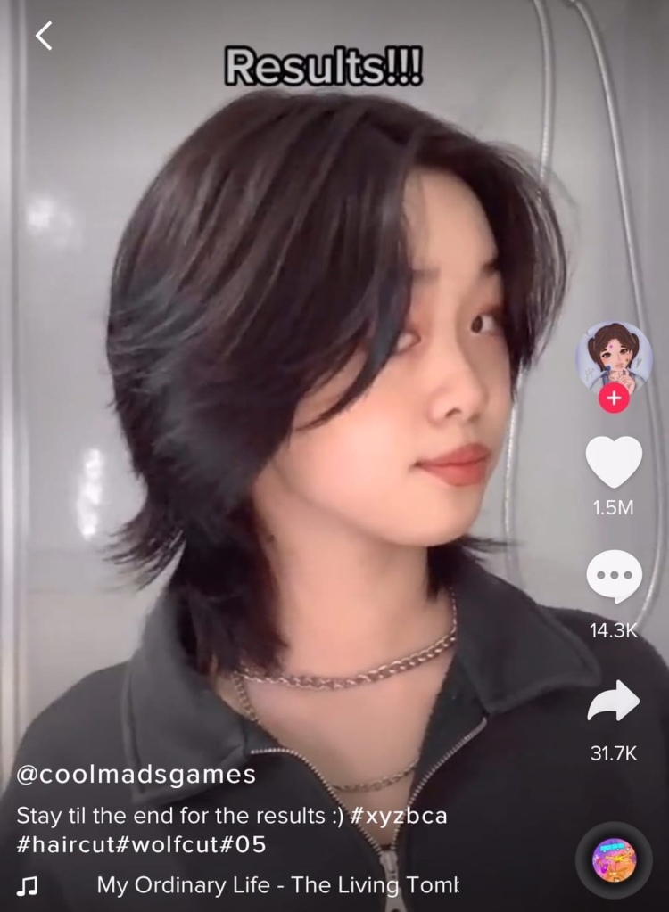 Волчья стрижка Билли Айлиш