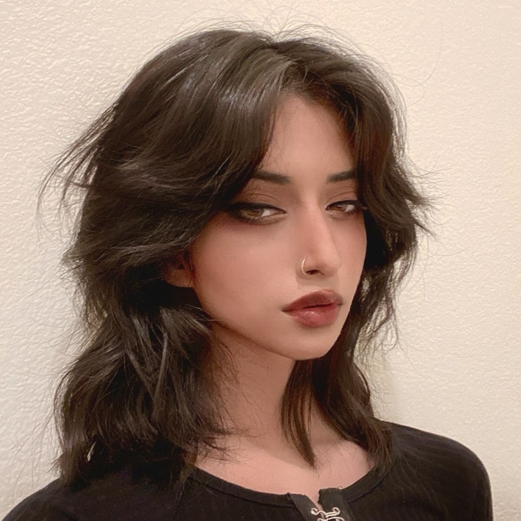 Вольф маллет прическа