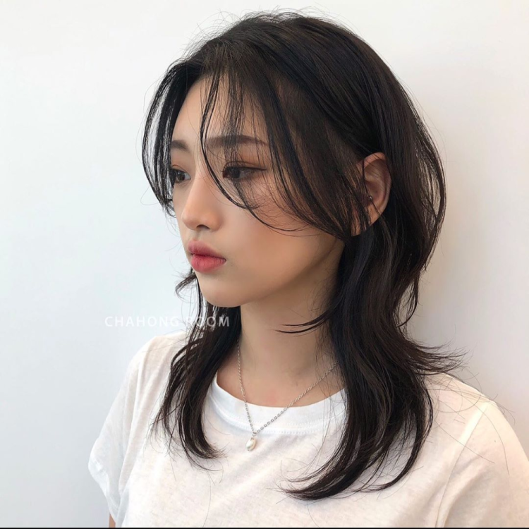 Wolf Cut Mullet женская Корея