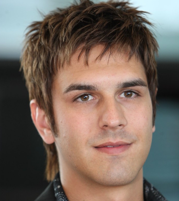 Муж прически на средние волосы