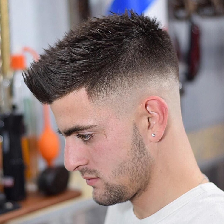 Квифф стрижка мужская короткая