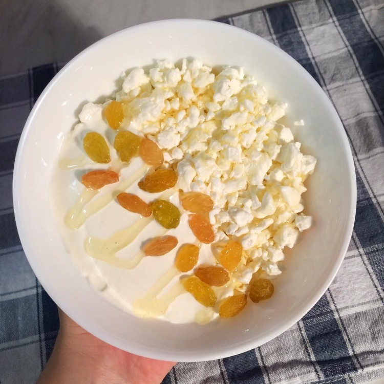 Ужин из творога