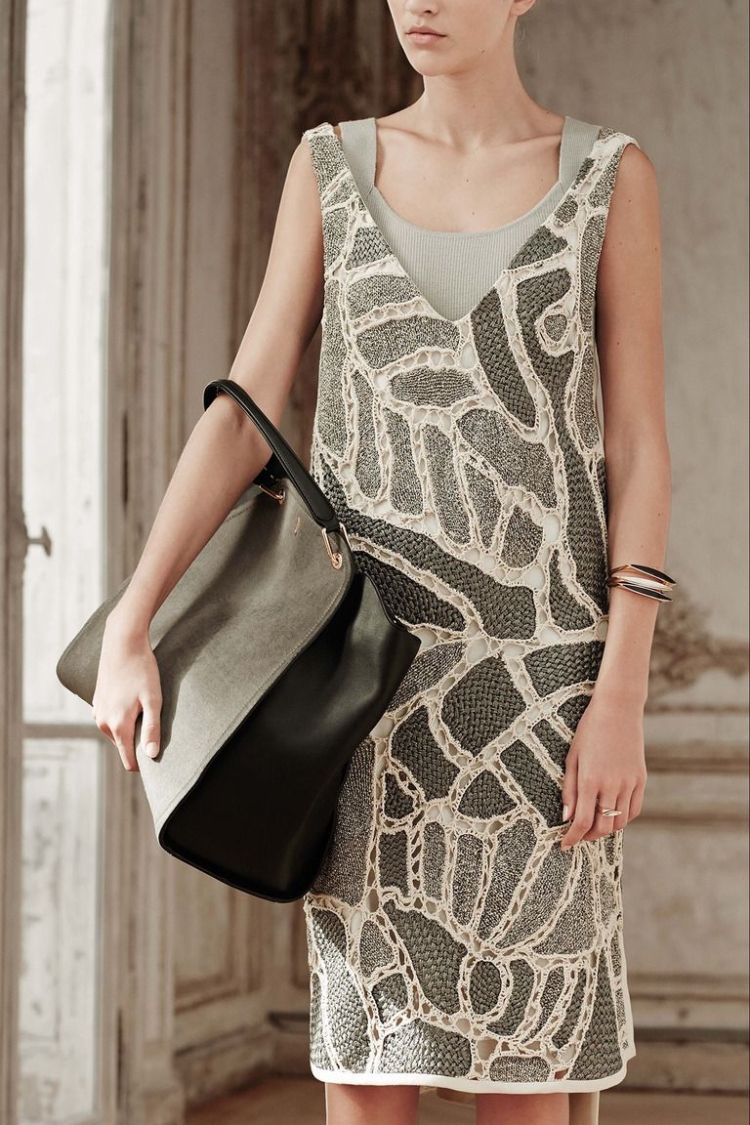 Комбинированные вязаные вещи