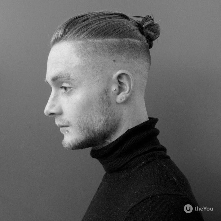 Топ кнот андеркат