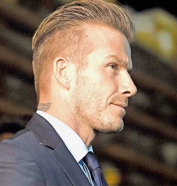 Undercut Дэвид Бекхэм